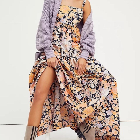 Free People Floral Maxi Dress - Picture 3 of 4